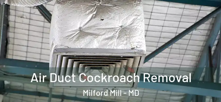 Air Duct Cockroach Removal Milford Mill - MD